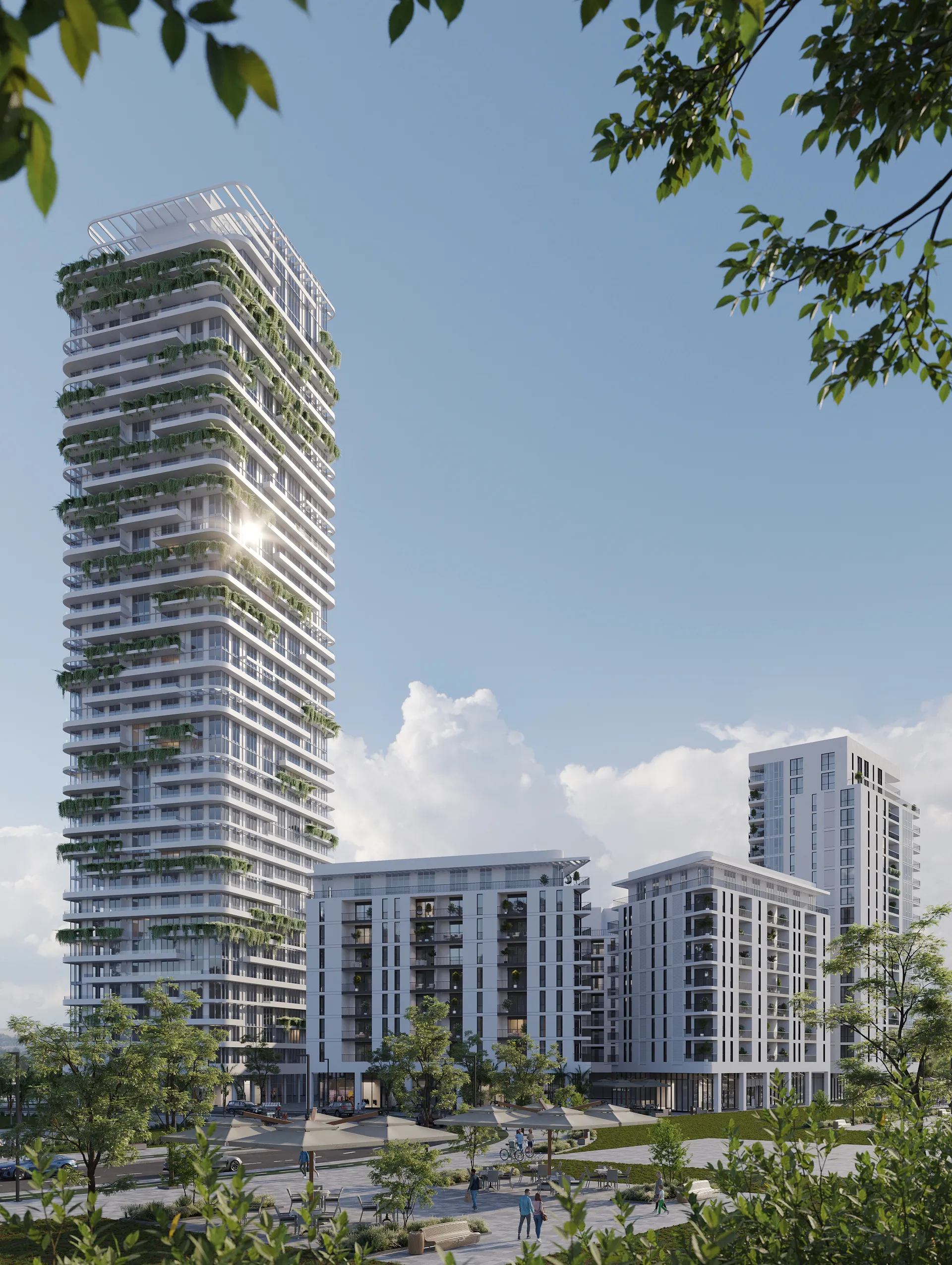 Sde Dov, Tel-Aviv, Israel — 3D RENDERING (4)